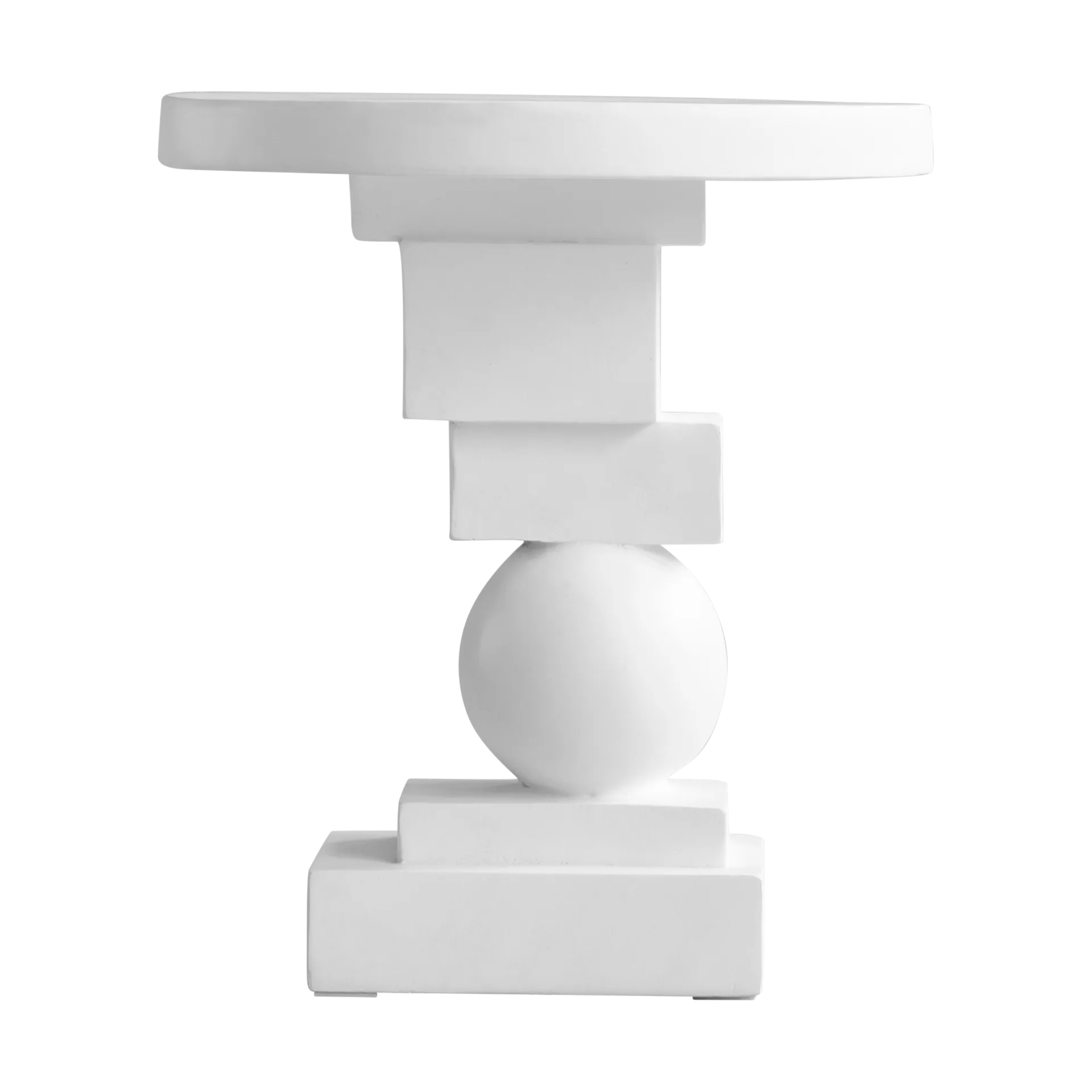 Artist sidebord Ø44x50 cm, Bone white 101 Copenhagen