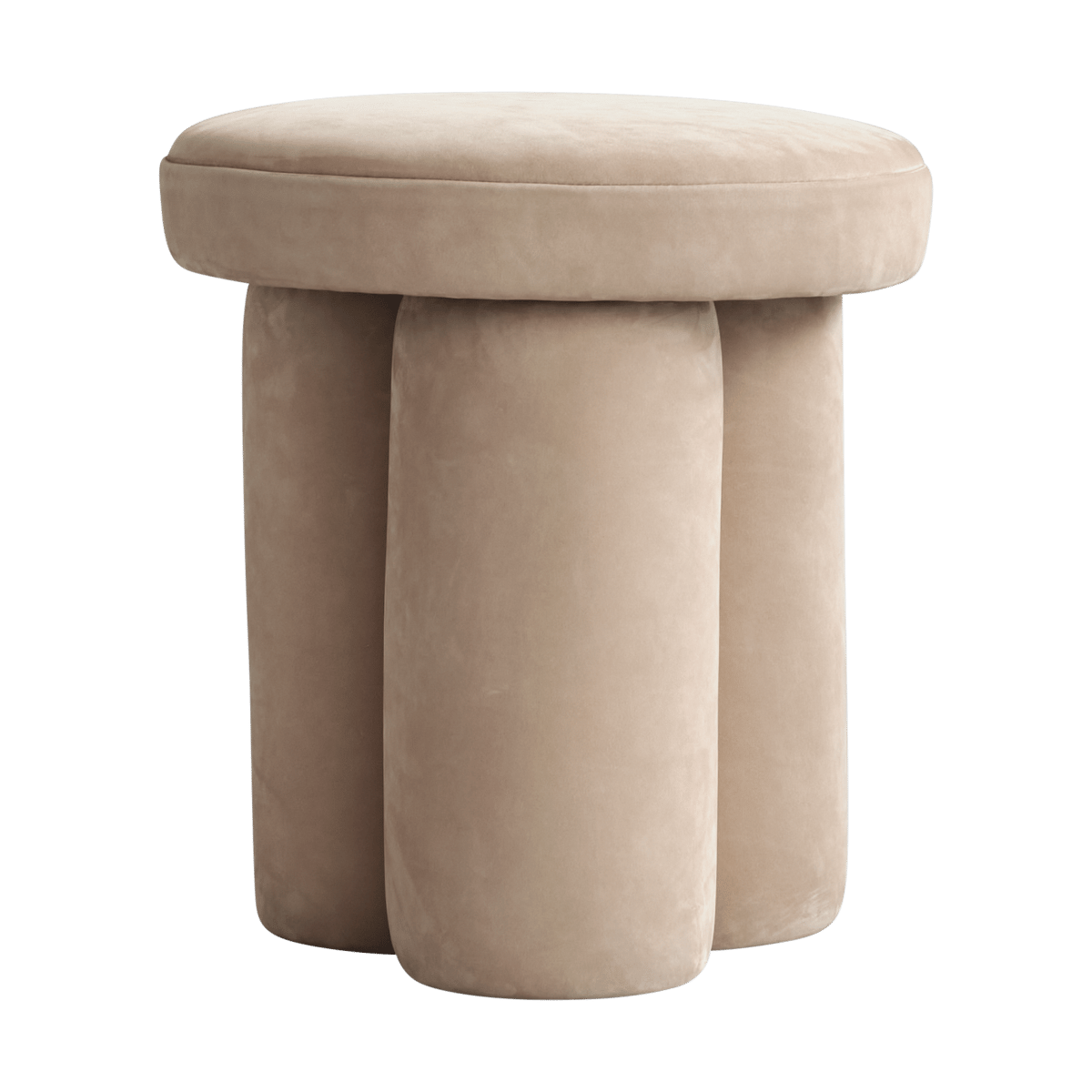 Bilde av 101 Copenhagen Big Foot krakk Ø38x43 cm Nubuck