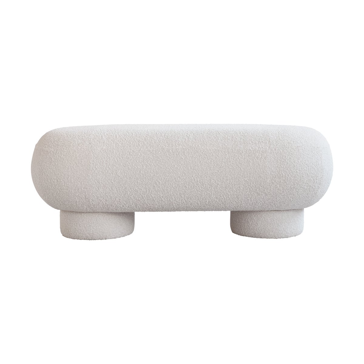 101 Copenhagen Big Foot petit benk 120x44 cm Bouclé