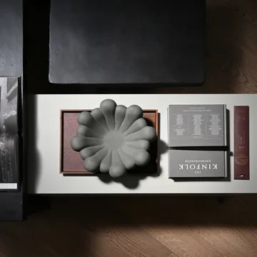 Bloom Tray bolle medio Ø28,5 cm - Dark grey - 101 Copenhagen