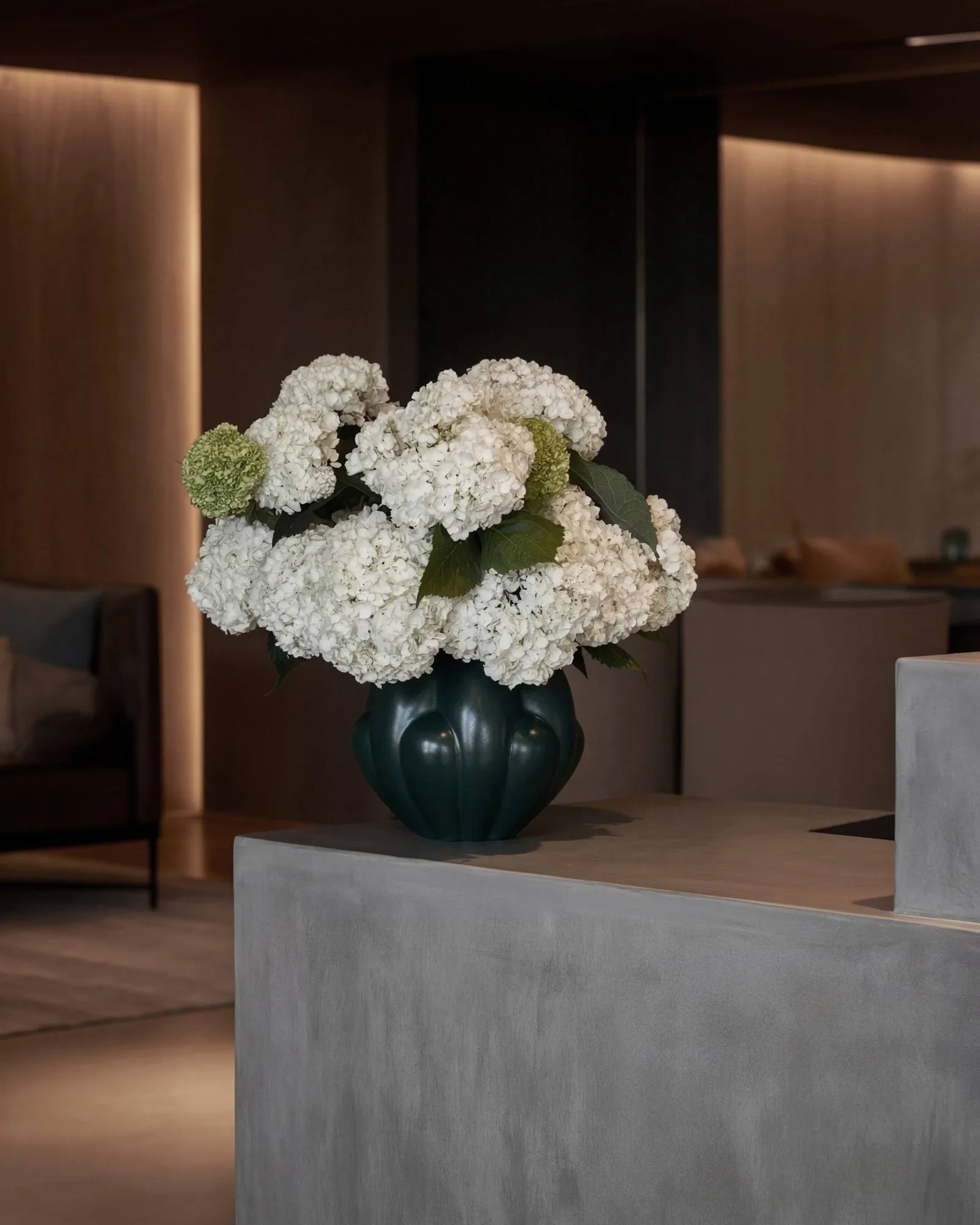 Bloom vase mini, Mørkegrønn 101 Copenhagen
