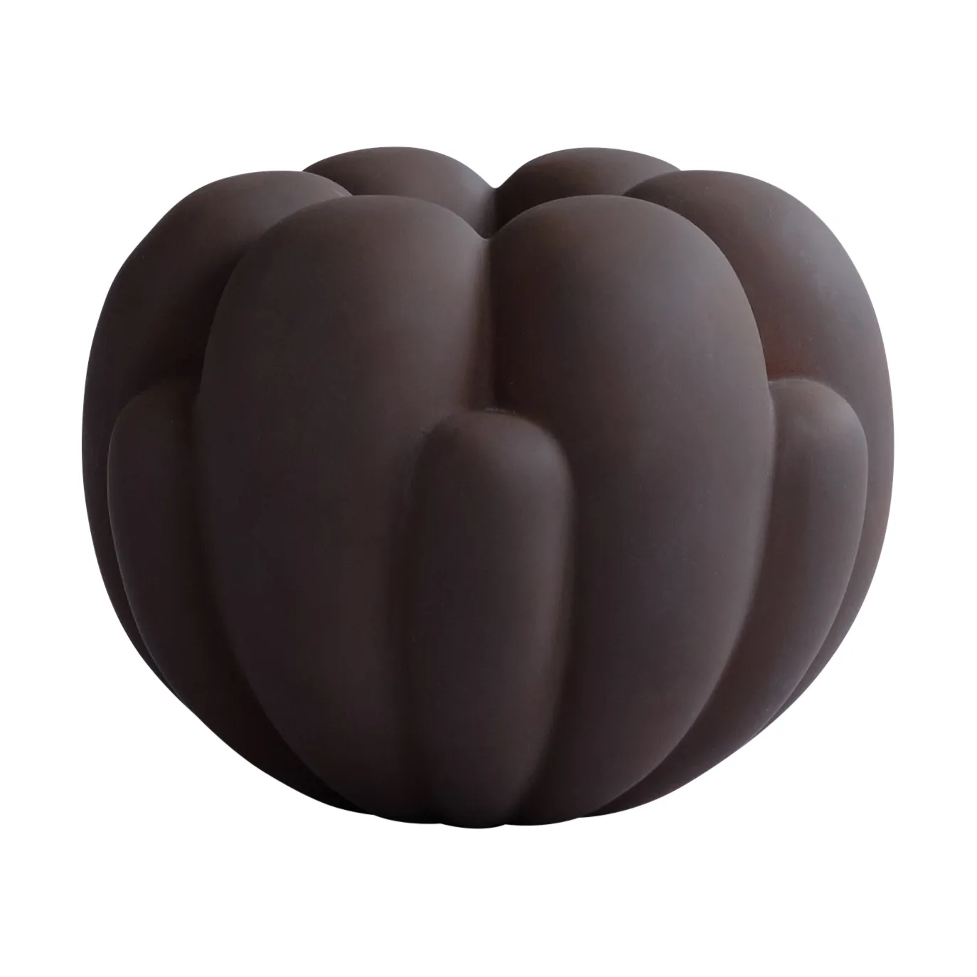 Bloom vase petit 22,5x24 cm, Chocolate brown 101 Copenhagen