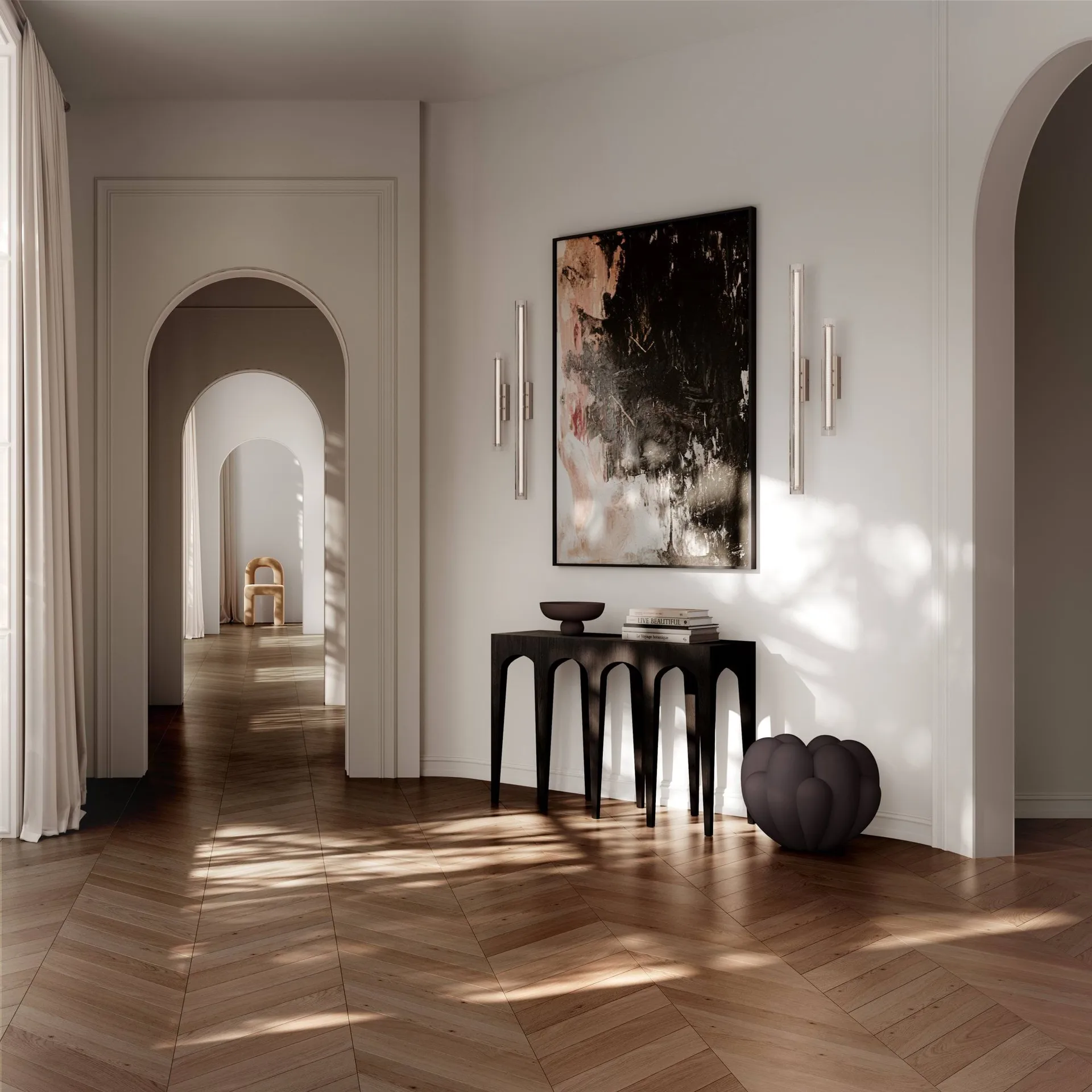 Bloom Vase Stor, Chocolate brown 101 Copenhagen