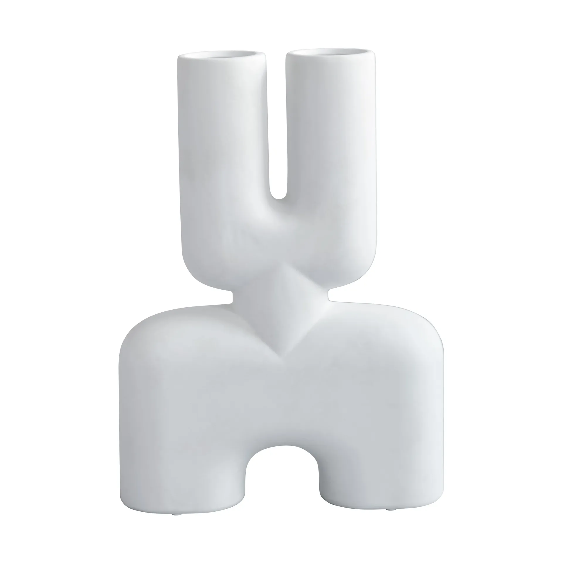 Cobra Double medio vase 47x34 cm, Bone white 101 Copenhagen