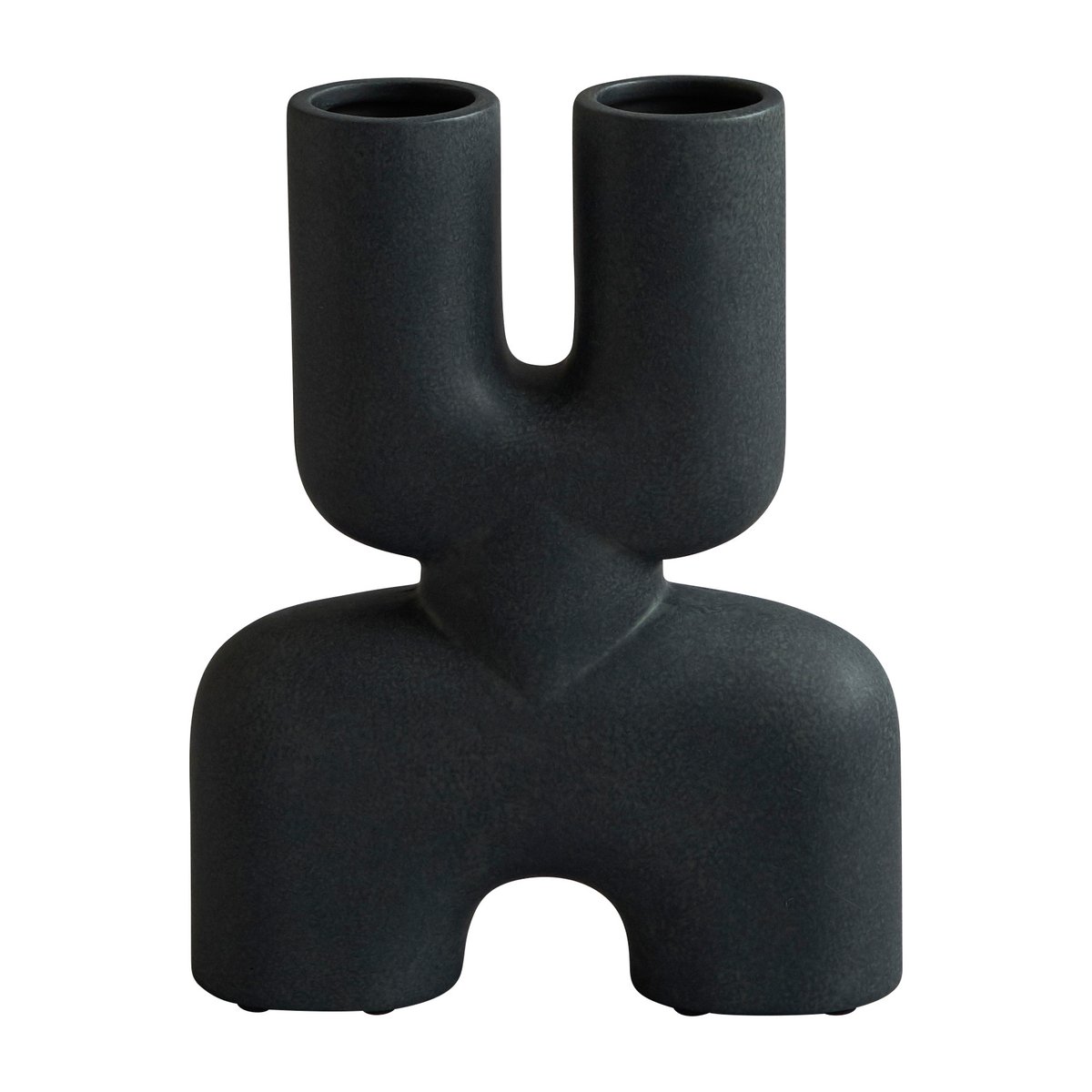 Bilde av 101 Copenhagen Cobra Double Mini vase 22 x 28 cm Svart