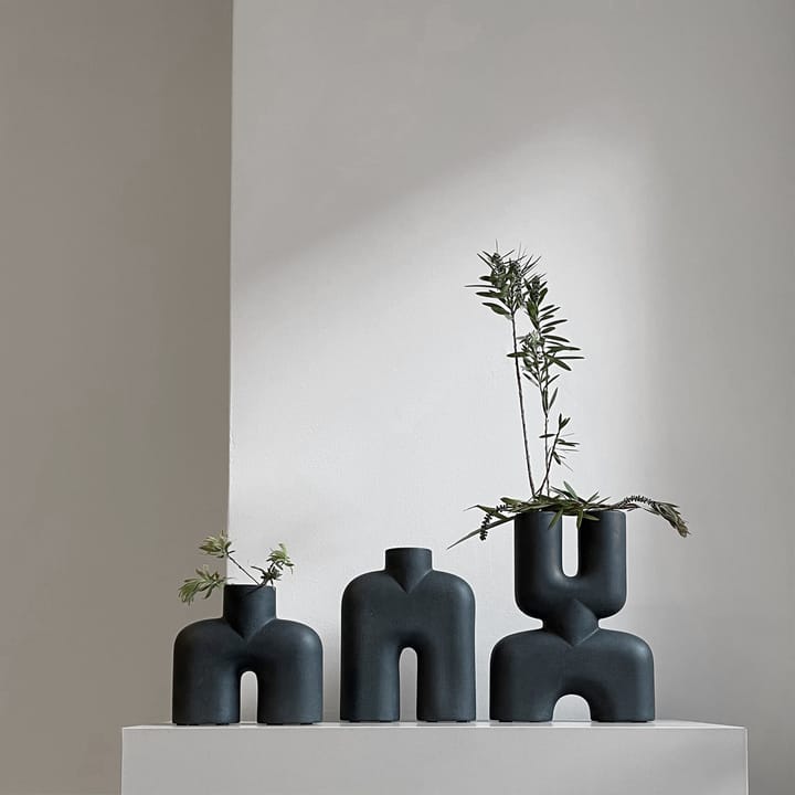 Cobra Double Mini vase 22 x 28 cm - Svart - 101 Copenhagen