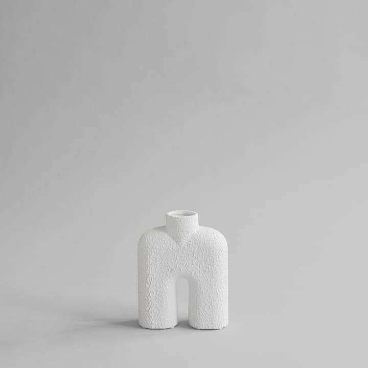 Cobra Tall Mini vase 18 x 23 cm - Bubble White - 101 Copenhagen