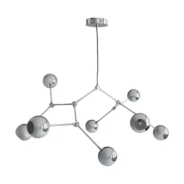 Drop Chandelier Globe lysekrone - Chrome - 101 Copenhagen