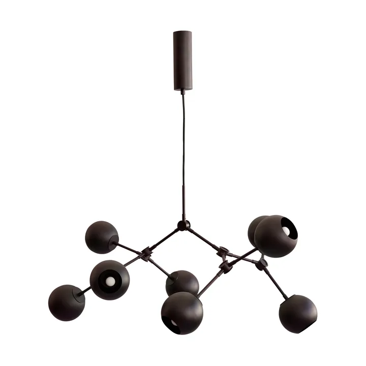 Drop Chandelier Globe lysekrone mini - Brent svart - 101 Copenhagen