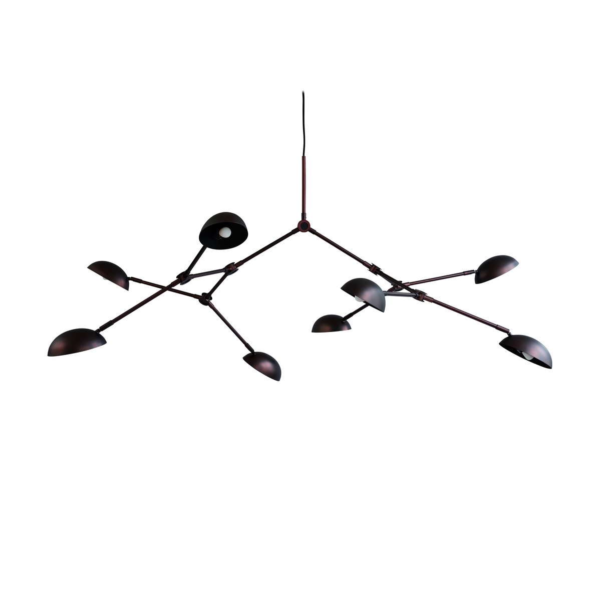 Bilde av 101 Copenhagen Drop Chandelier lysekrone Burned black