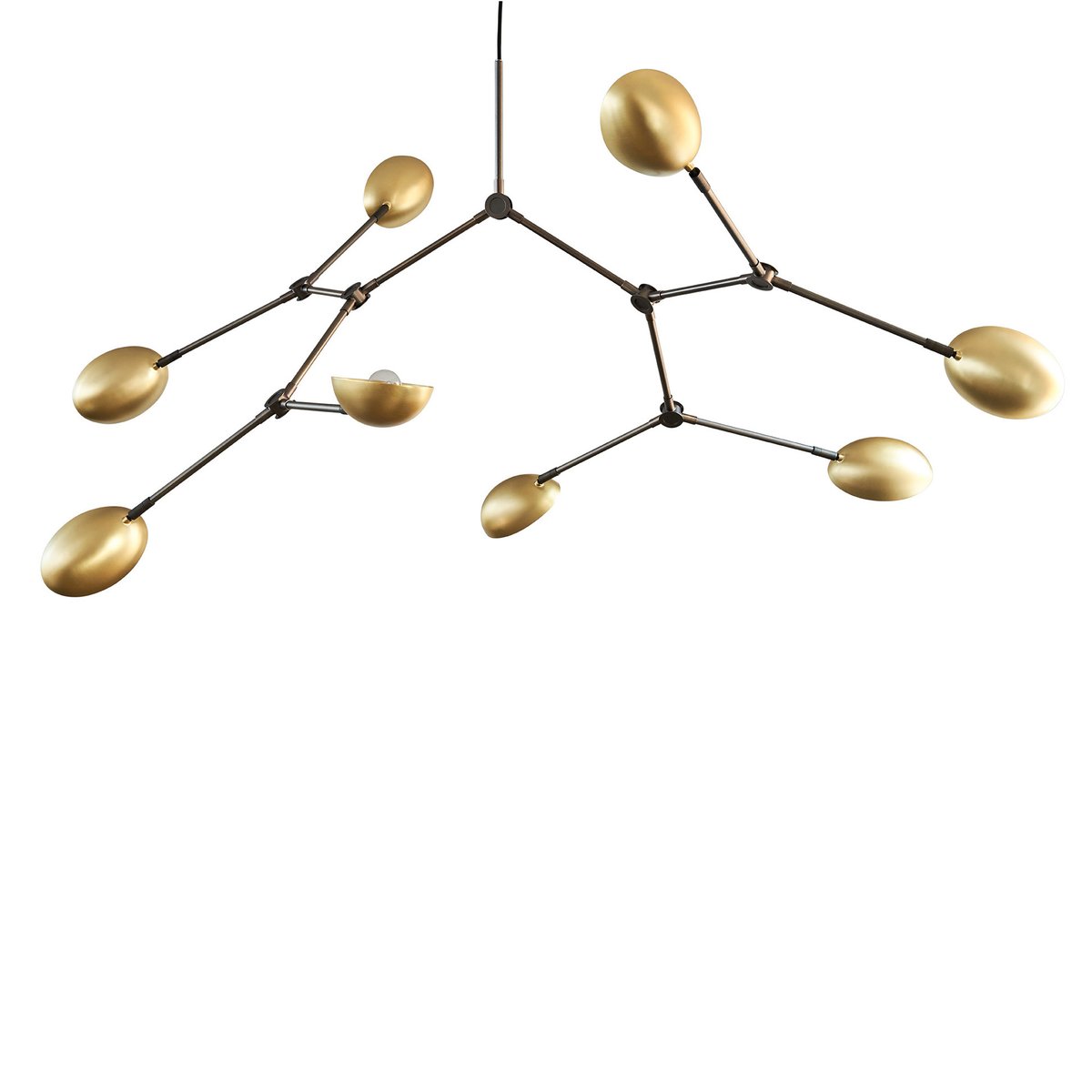 Bilde av 101 Copenhagen Drop Chandelier lysekrone Messing