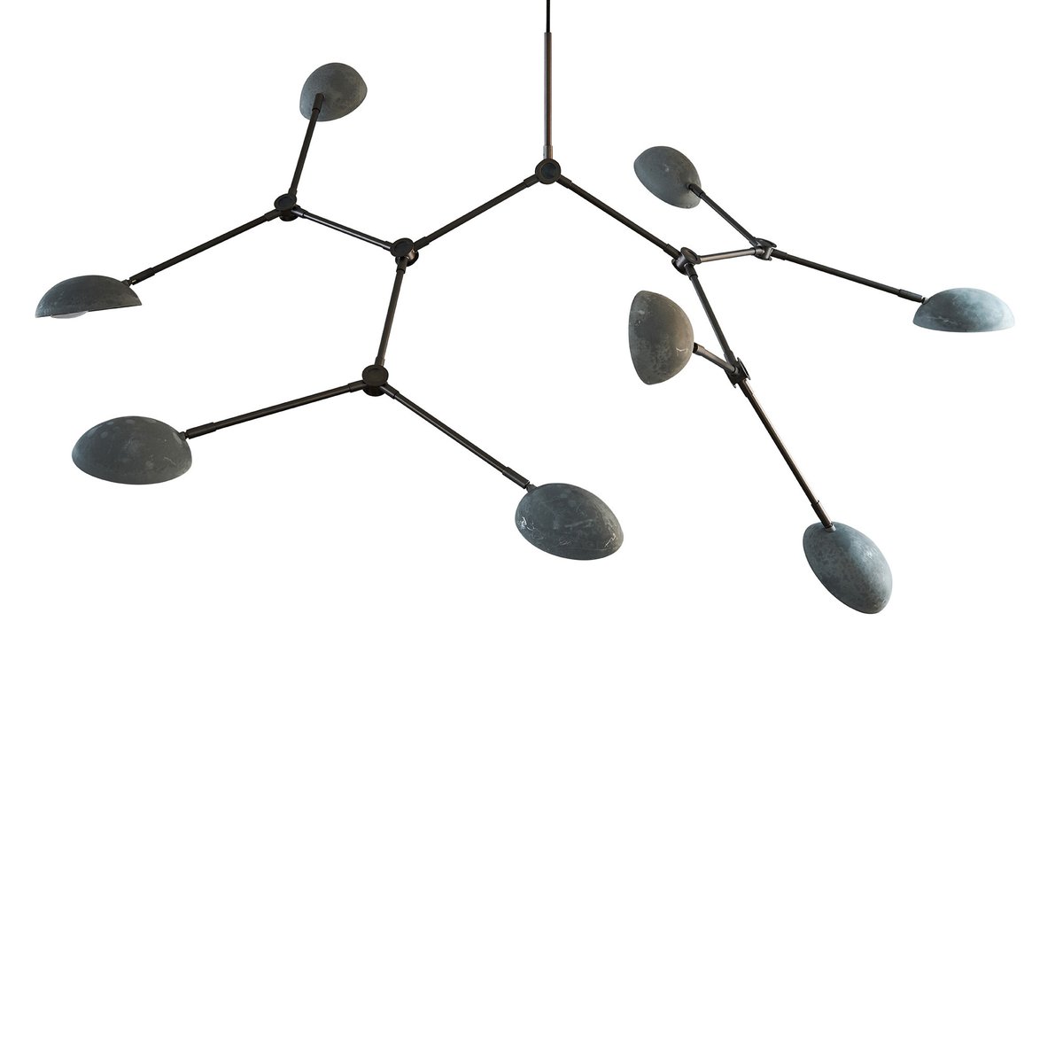 Bilde av 101 Copenhagen Drop Chandelier lysekrone Oksidert