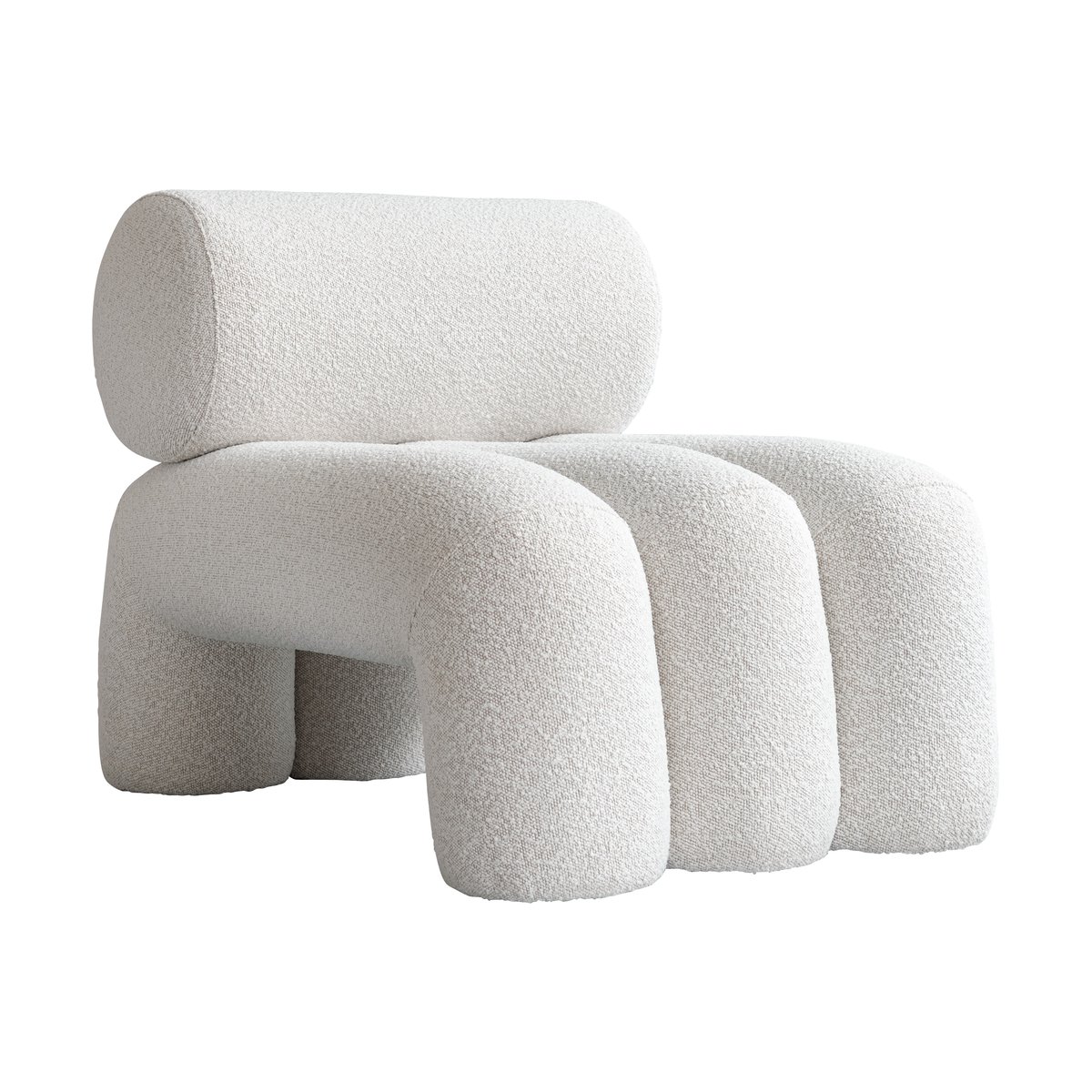 101 Copenhagen Foku Chair loungestol Bouclé
