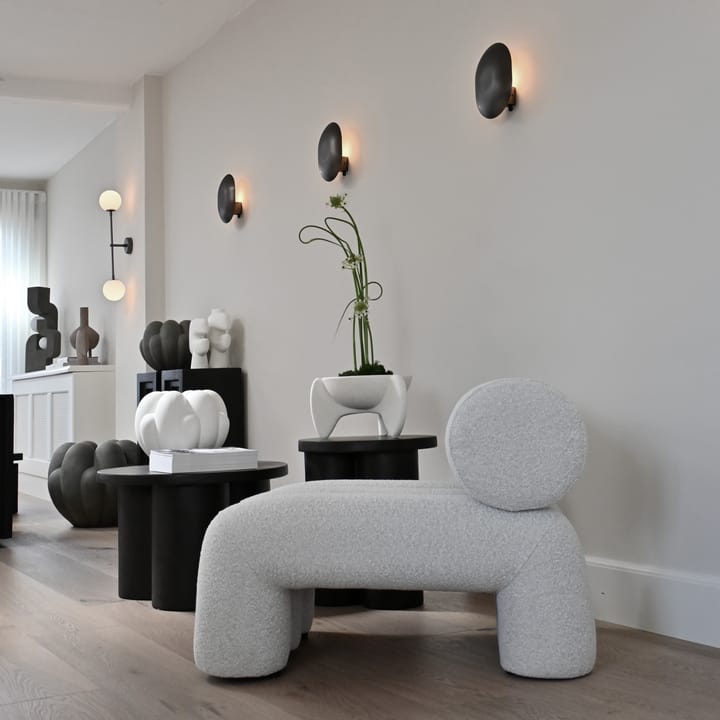 Foku Chair loungestol, Bouclé 101 Copenhagen