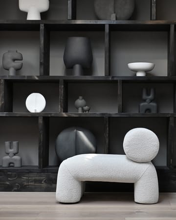 Foku Chair loungestol - Bouclé - 101 Copenhagen