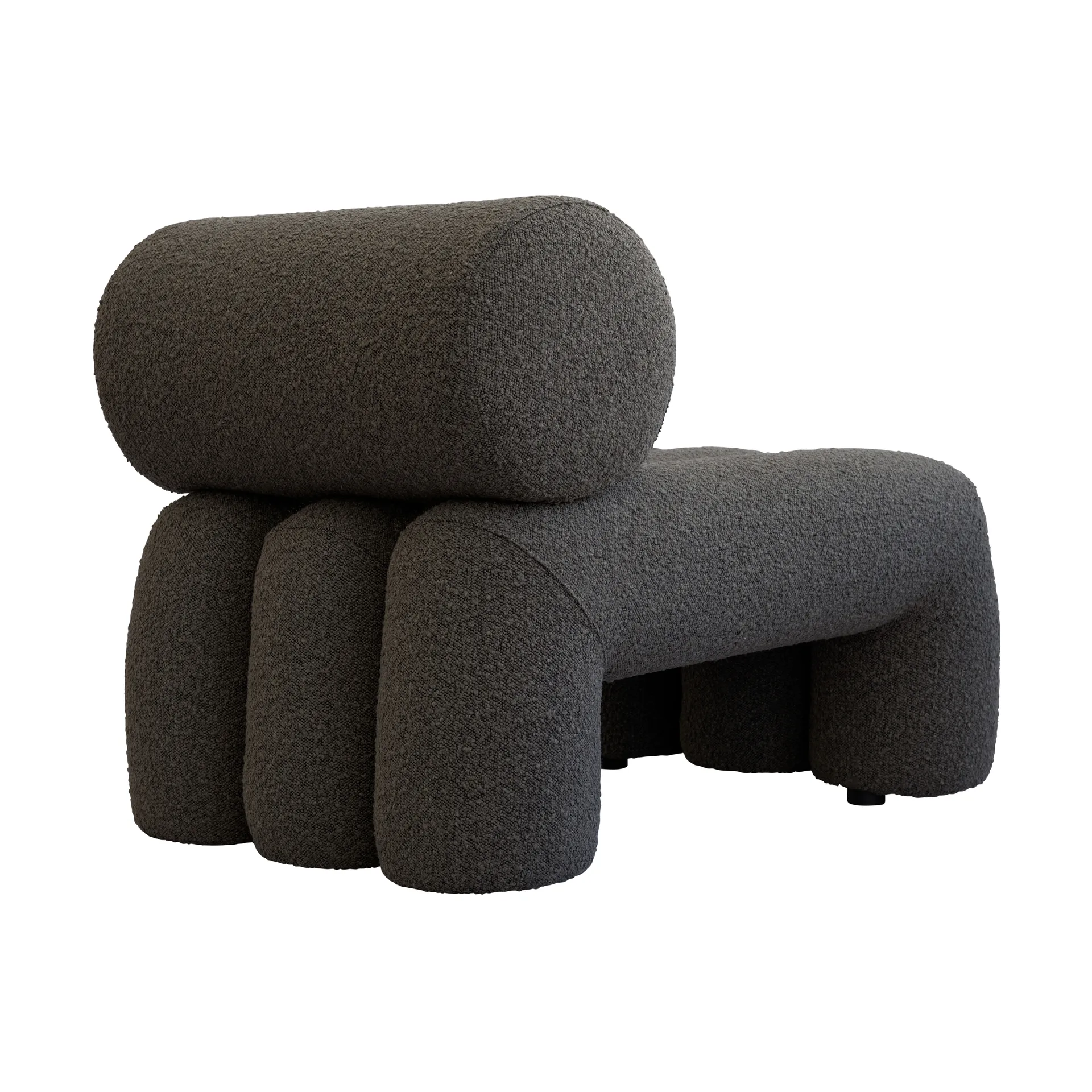 Foku Chair loungestol, Deep taupe 101 Copenhagen