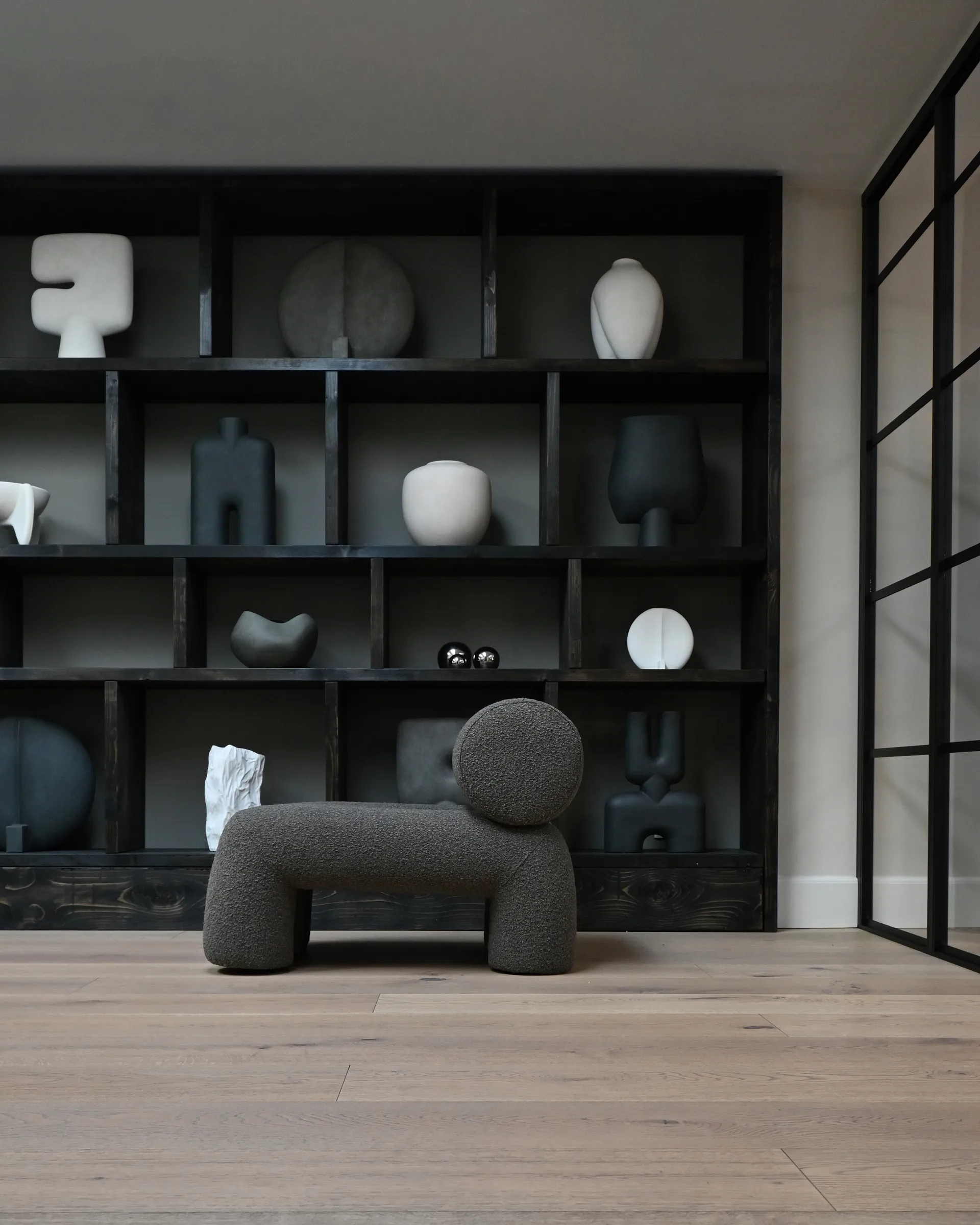 Foku Chair loungestol, Deep taupe 101 Copenhagen