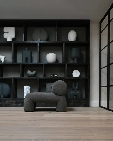 Foku Chair loungestol - Deep taupe - 101 Copenhagen