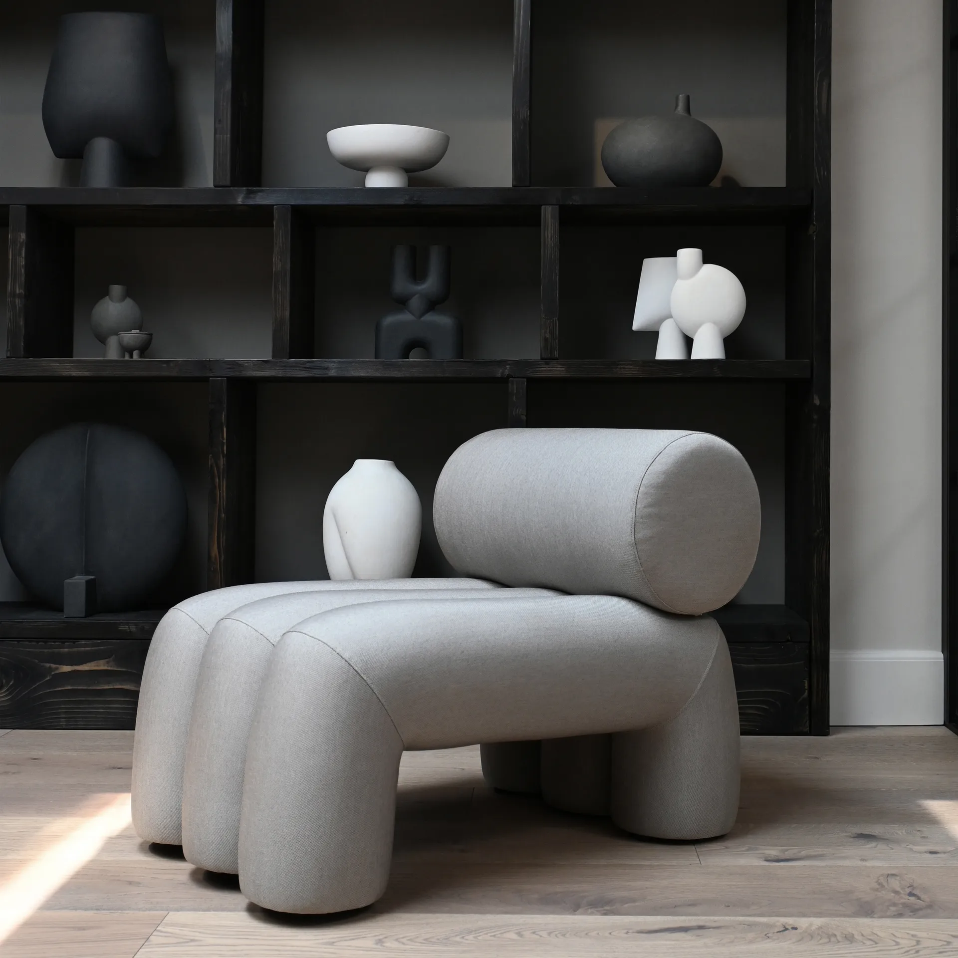 Foku Chair loungestol, Taupe 101 Copenhagen