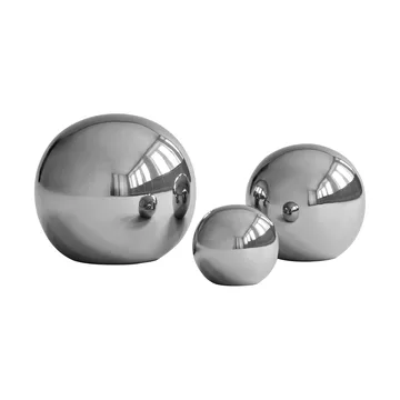 Gallery Balls dekorasjon 3 deler - Chrome - 101 Copenhagen