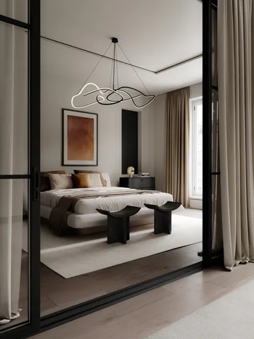 Ghost Chandelier big taklampe - Burned black - 101 Copenhagen