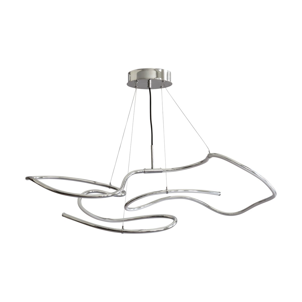 Bilde av 101 Copenhagen Ghost Chandelier mini taklampe Chrome