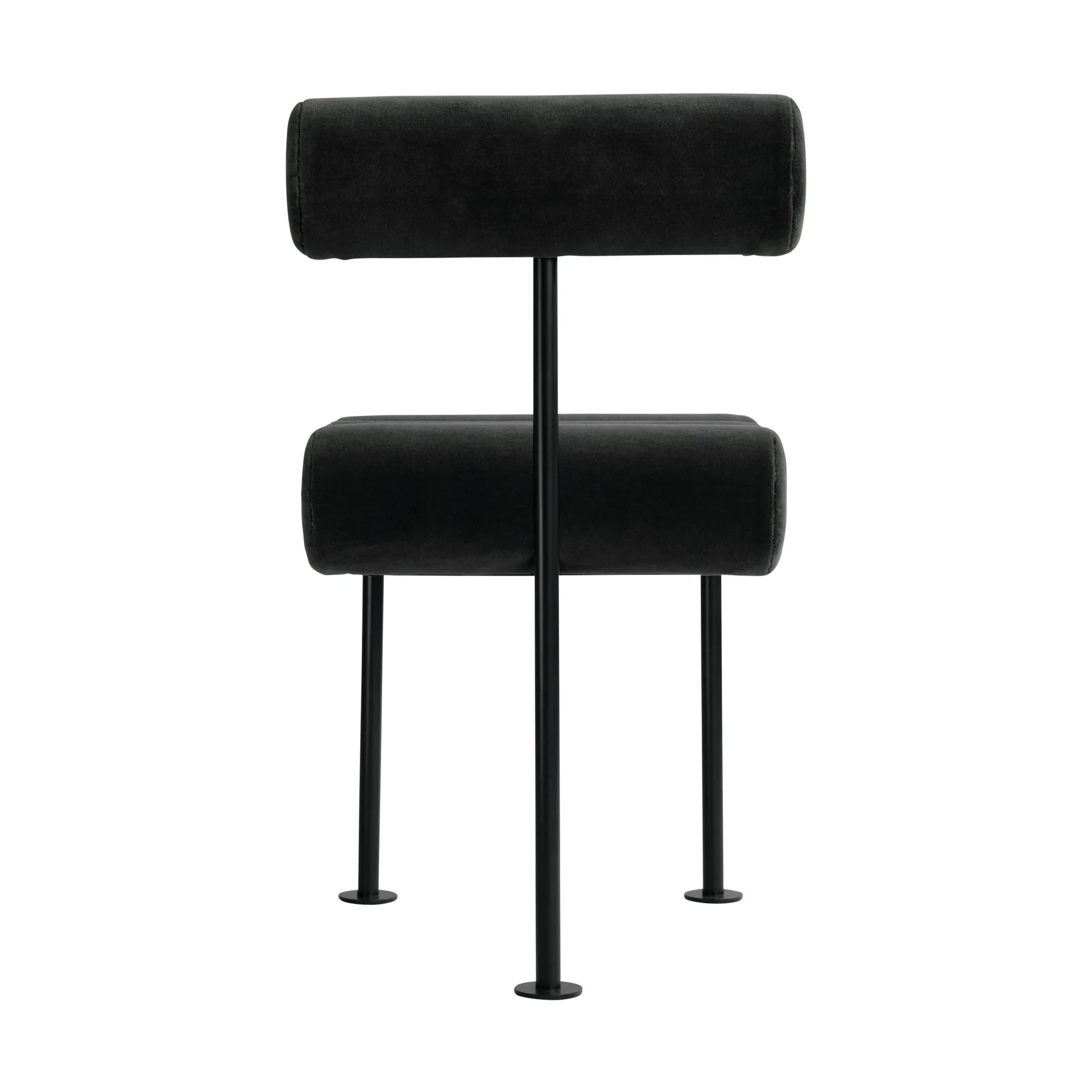 Hiro dining chair, Black frame-torv 101 Copenhagen