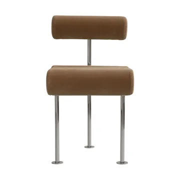 Hiro dining chair - Stainless steel-ørken - 101 Copenhagen