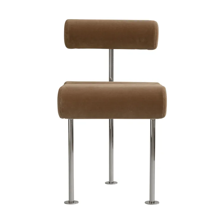 Hiro dining chair - Stainless steel-ørken - 101 Copenhagen