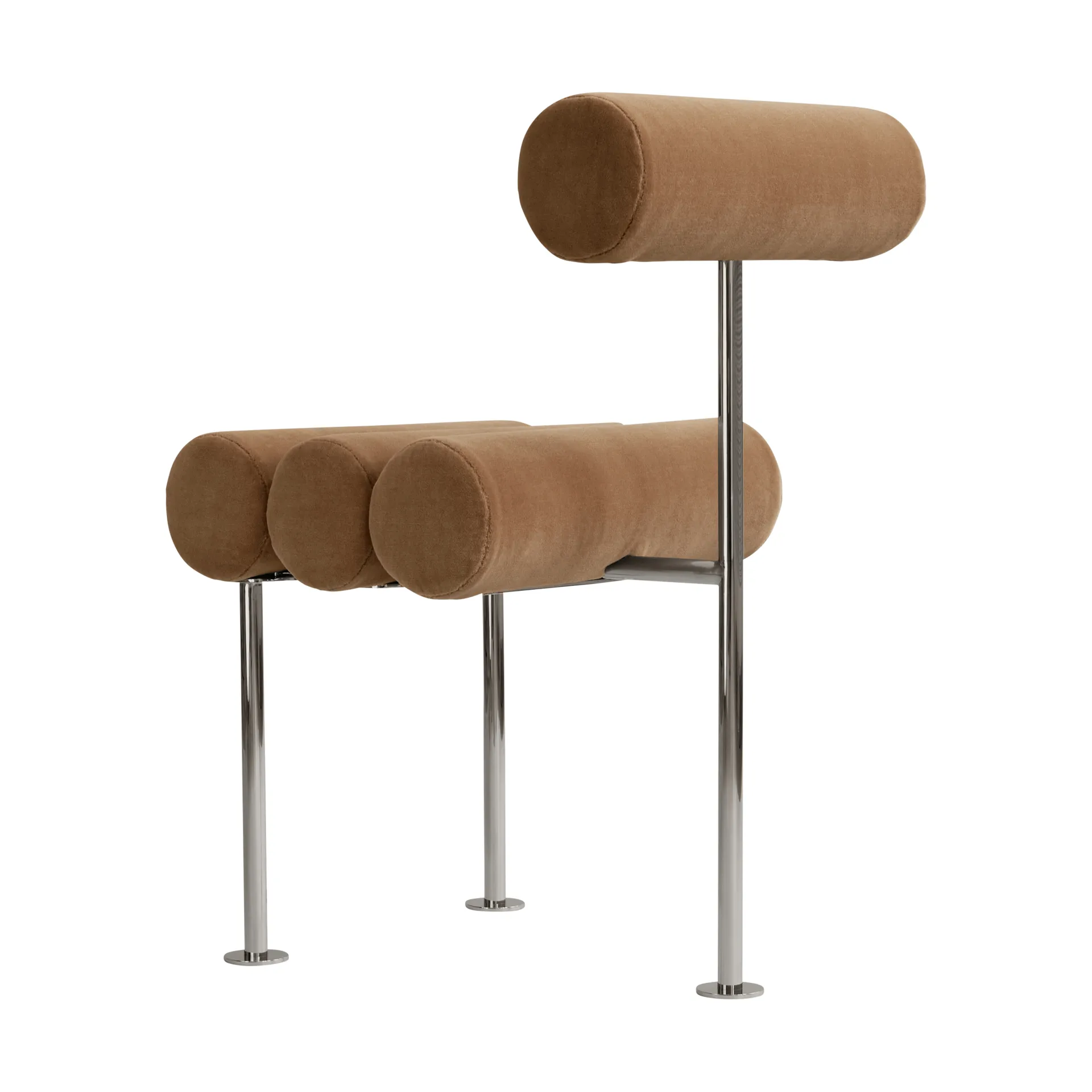 Hiro dining chair, Stainless steel-ørken 101 Copenhagen