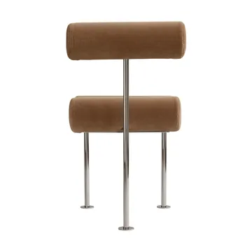 Hiro dining chair - Stainless steel-ørken - 101 Copenhagen
