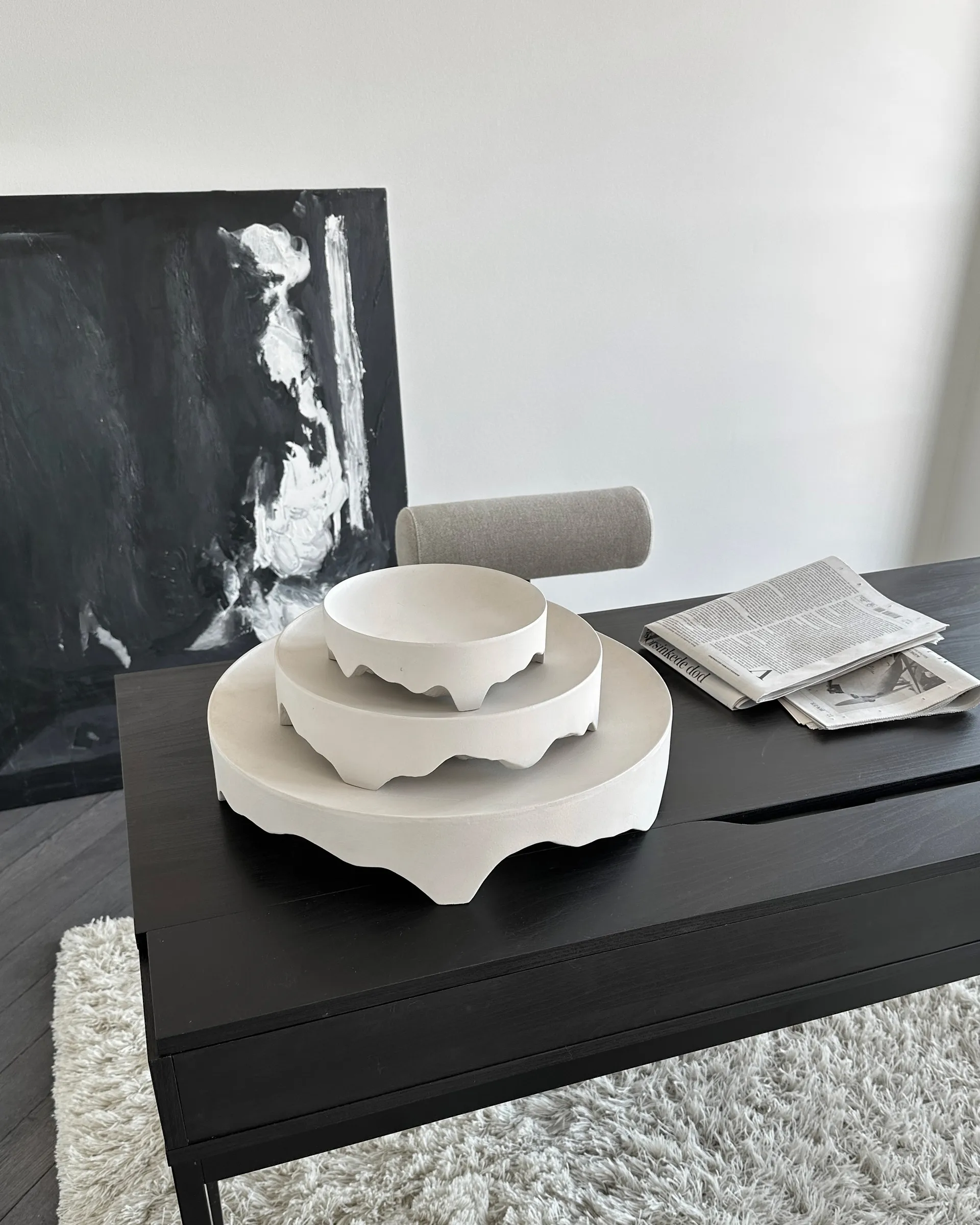 Iwa dekorasjonsbrett, Birch, Ø43 101 Copenhagen