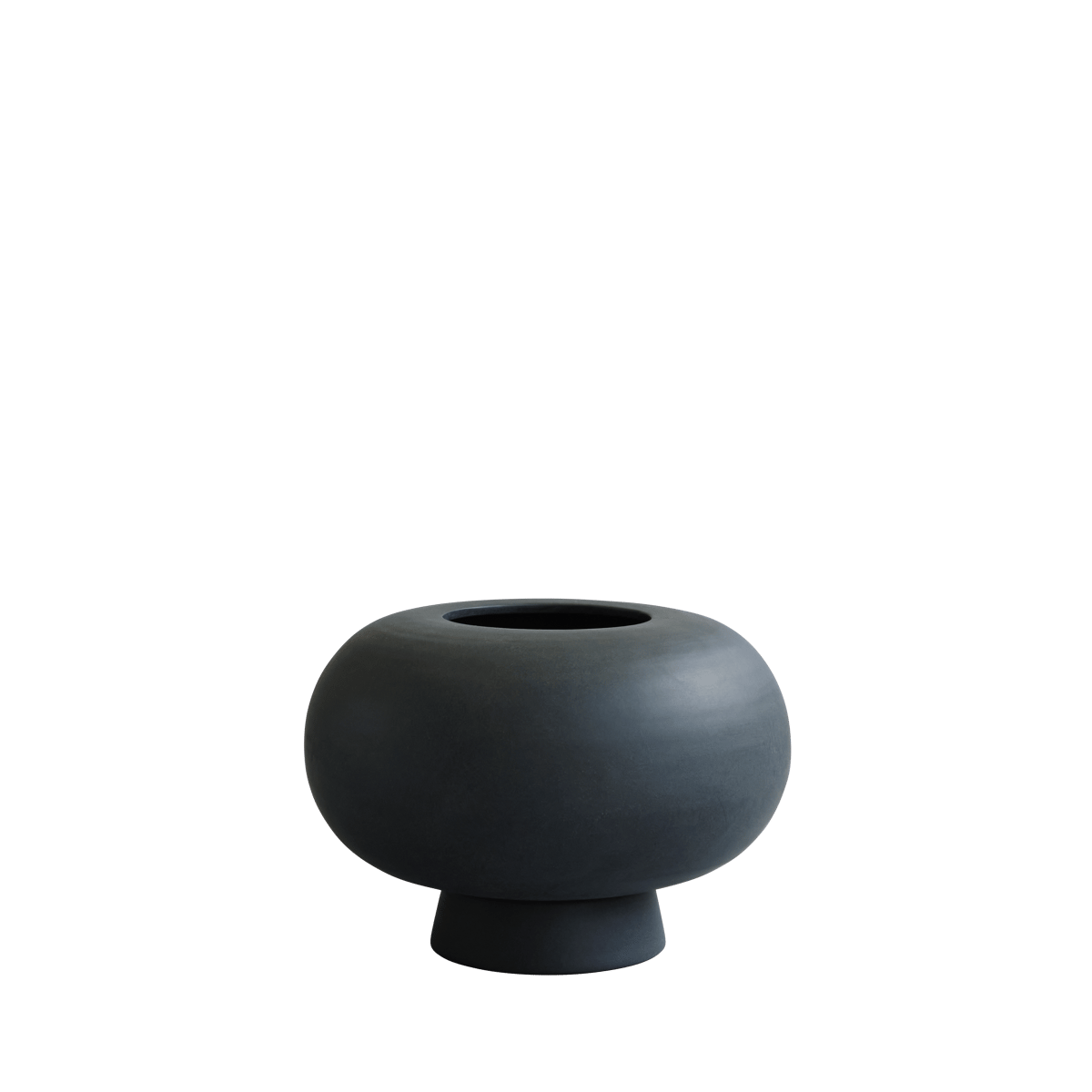 Bilde av 101 Copenhagen Kabin Vase fat Black