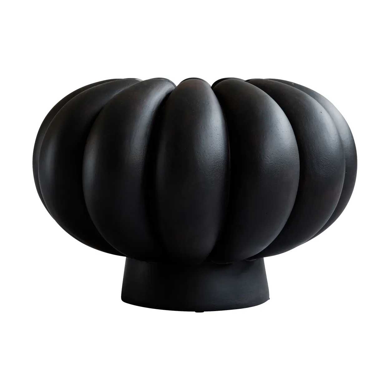 101 Copenhagen Kabin Vase Lamella Coffee | Skandinavisk Design | Vaser | Svart