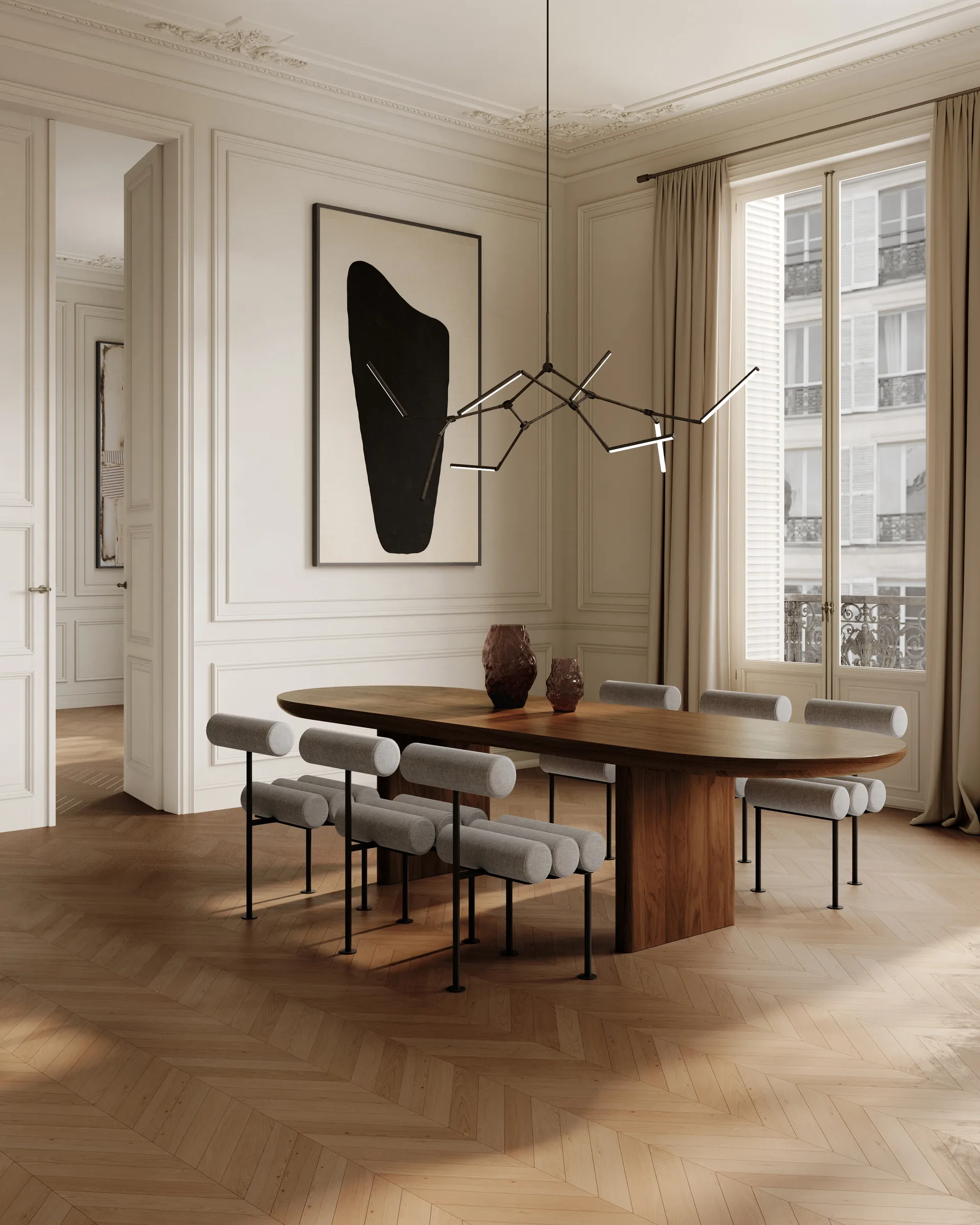 Katachi vase mini, Smoked forest 101 Copenhagen