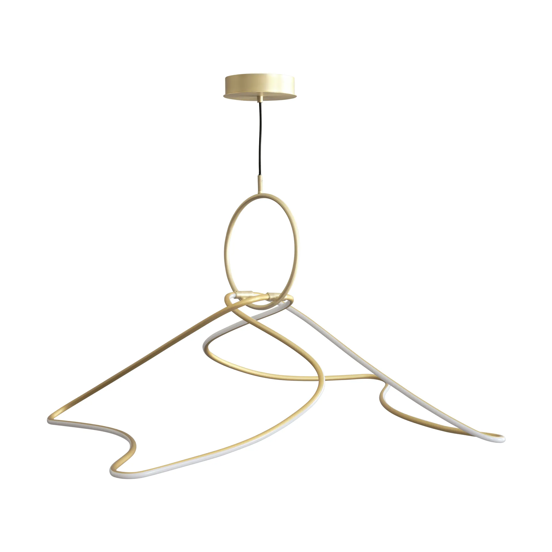 Kumo Chandelier Big takkrone, Brass 101 Copenhagen