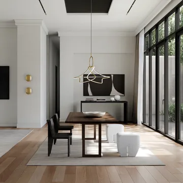 Kumo Chandelier Mini takkrone - Messing - 101 Copenhagen