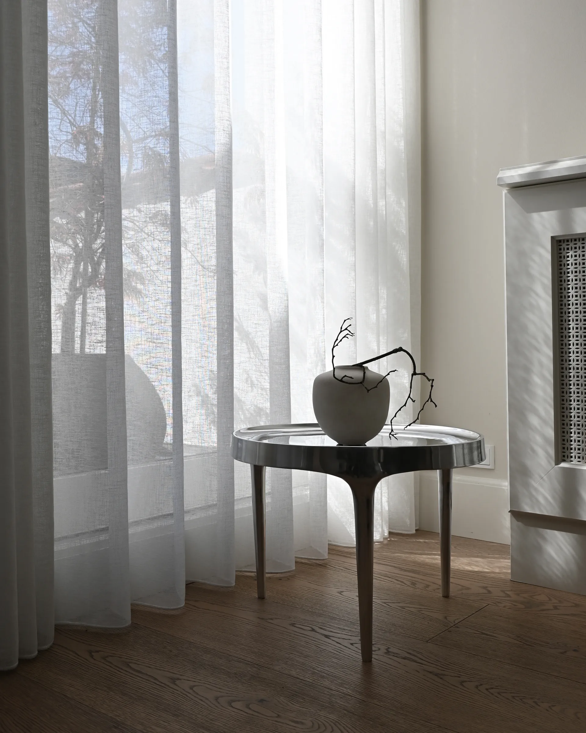 Phantom sidebord, Chrome høy 101 Copenhagen