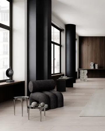 Phantom sidebord - Chrome høy - 101 Copenhagen