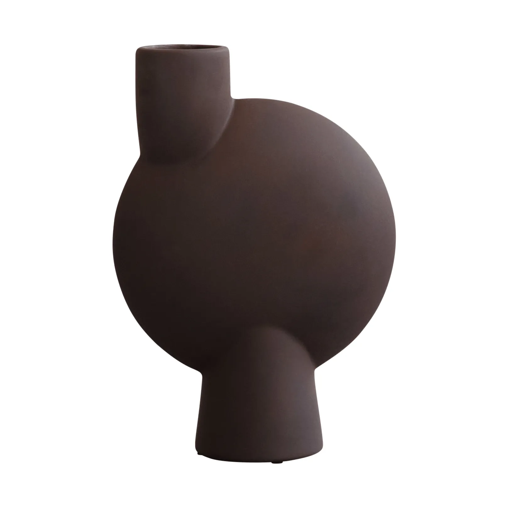 Sphere Bubl Vase Medio, Chocolate brown 101 Copenhagen