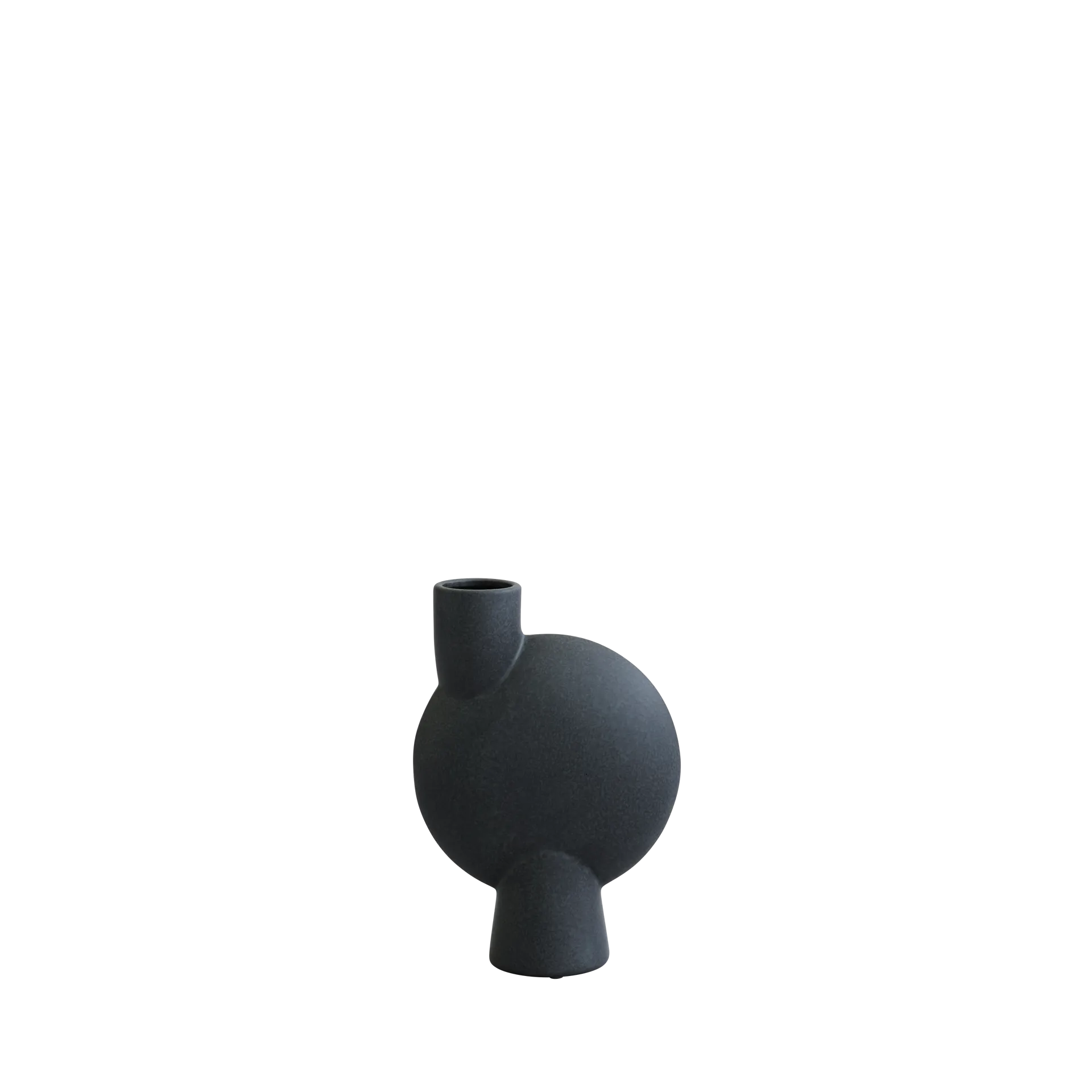 Sphere Vase Bubl Medio Ø19 cm, Black 101 Copenhagen