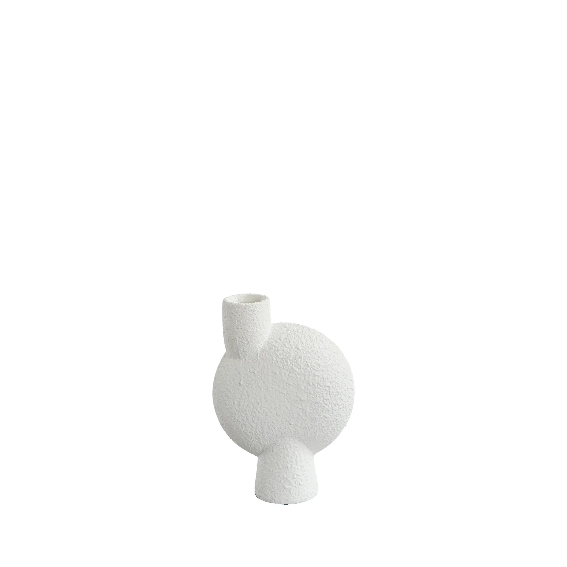 Sphere Vase Bubl Medio Ø19 cm, White 101 Copenhagen