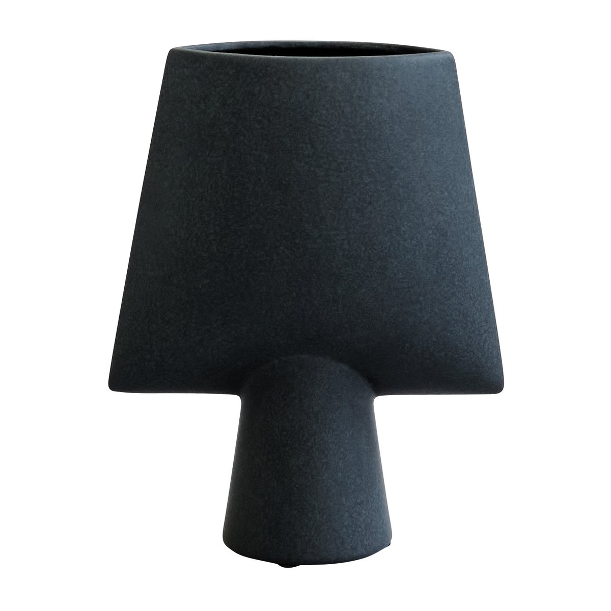 Bilde av 101 Copenhagen Sphere vase square mini Svart