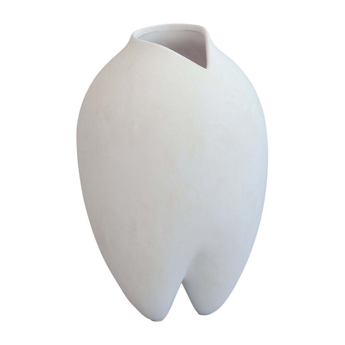 Bilde av 101 Copenhagen Sumo vase slim Bone White