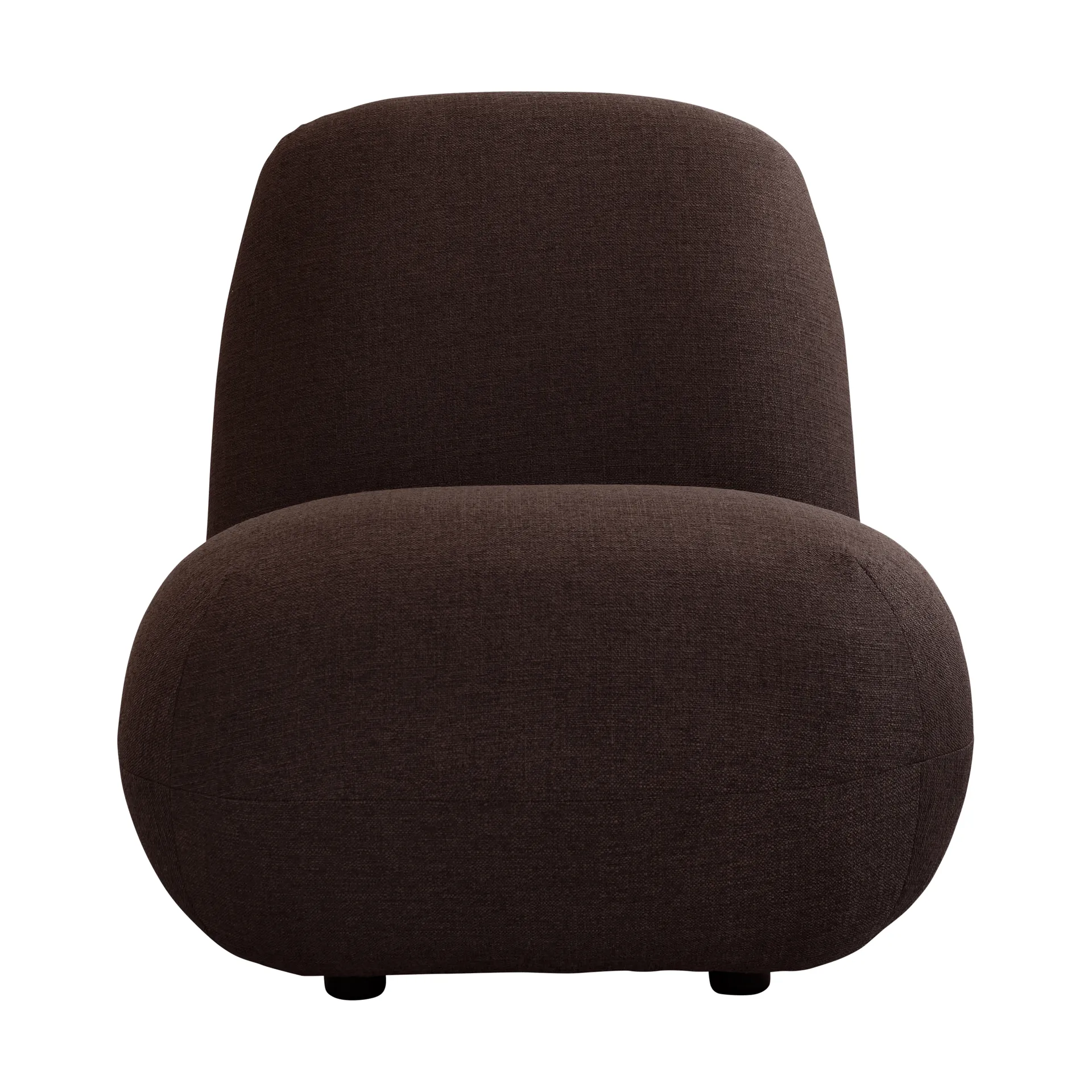 Toe Chair Flat lenestol 92x75 cm, Dark brown 101 Copenhagen