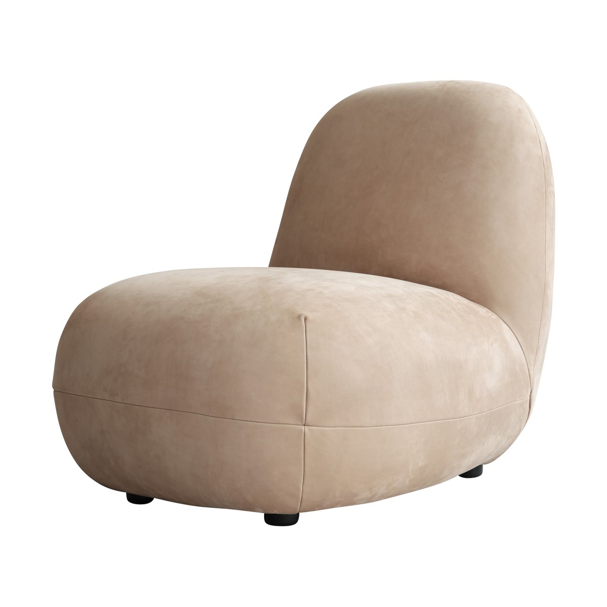 Bilde av 101 Copenhagen Toe Chair Flat lenestol 92x75 cm Nubuck