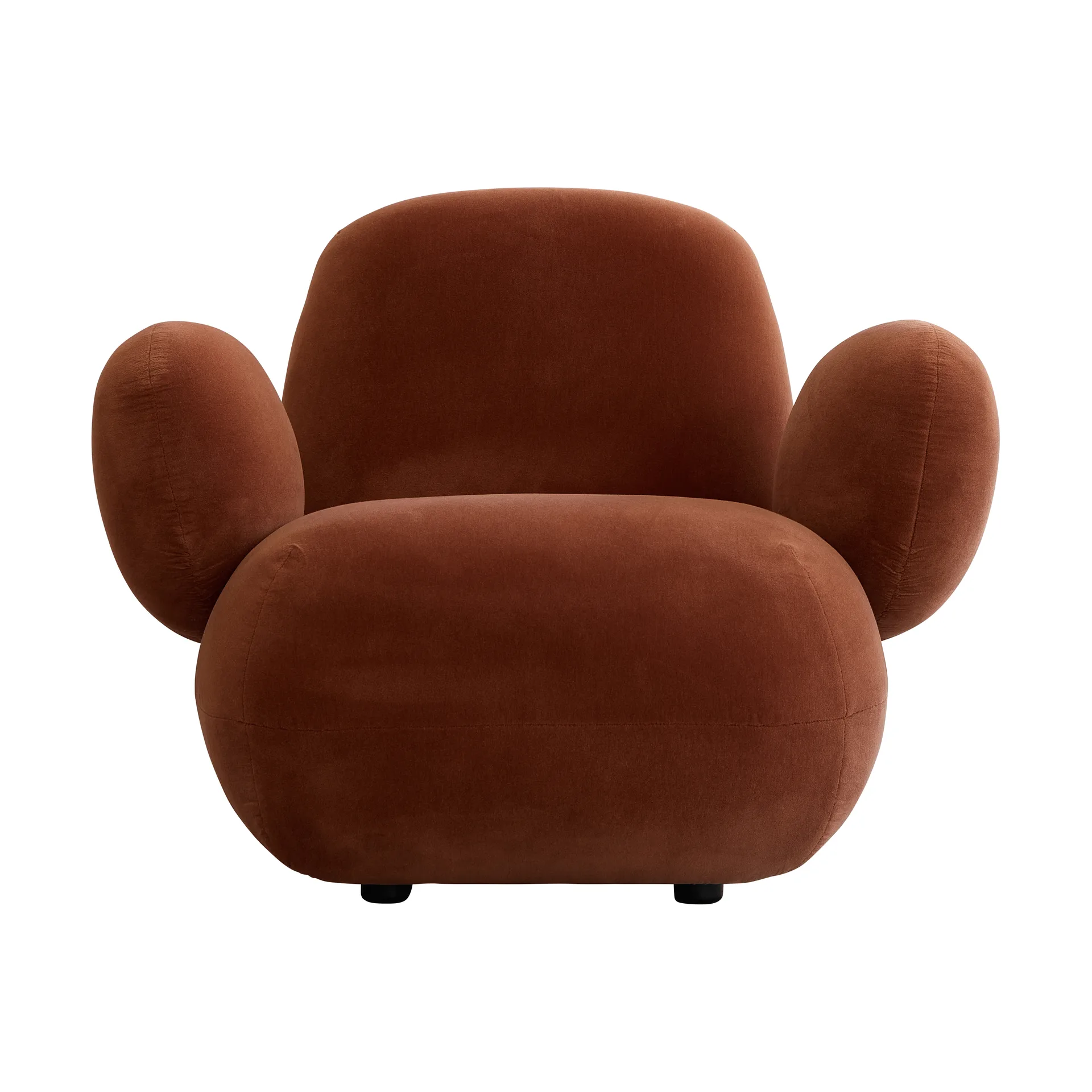 Toe Chair Flat lenestol 92x75 cm, Rust 101 Copenhagen