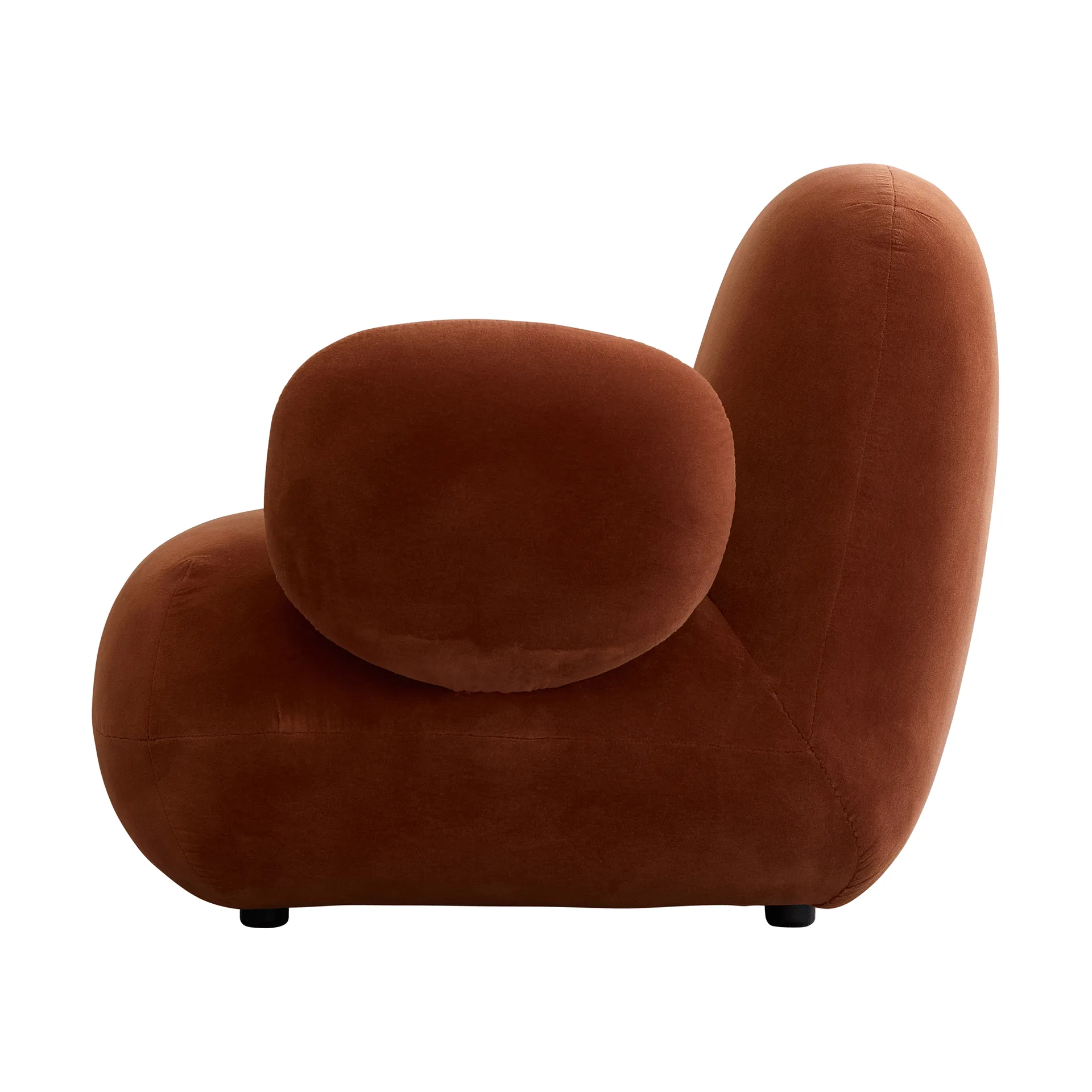 Toe Chair Flat lenestol 92x75 cm, Rust 101 Copenhagen