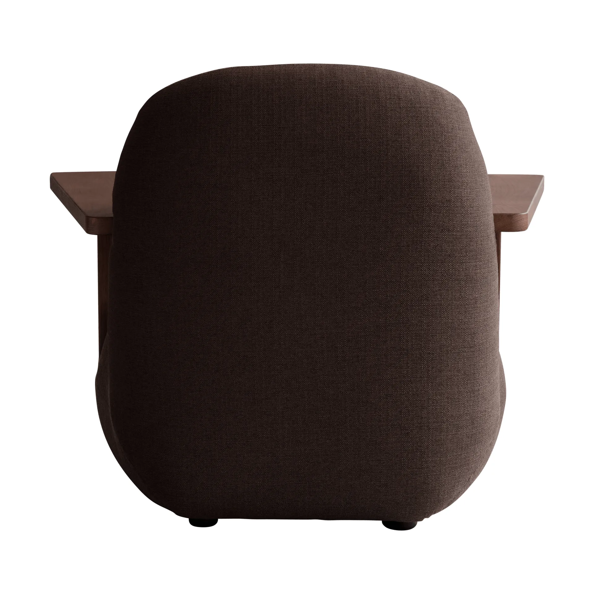 Toe chair lenestol med armlener, Classic brown oak-mørk brun 101 Copenhagen