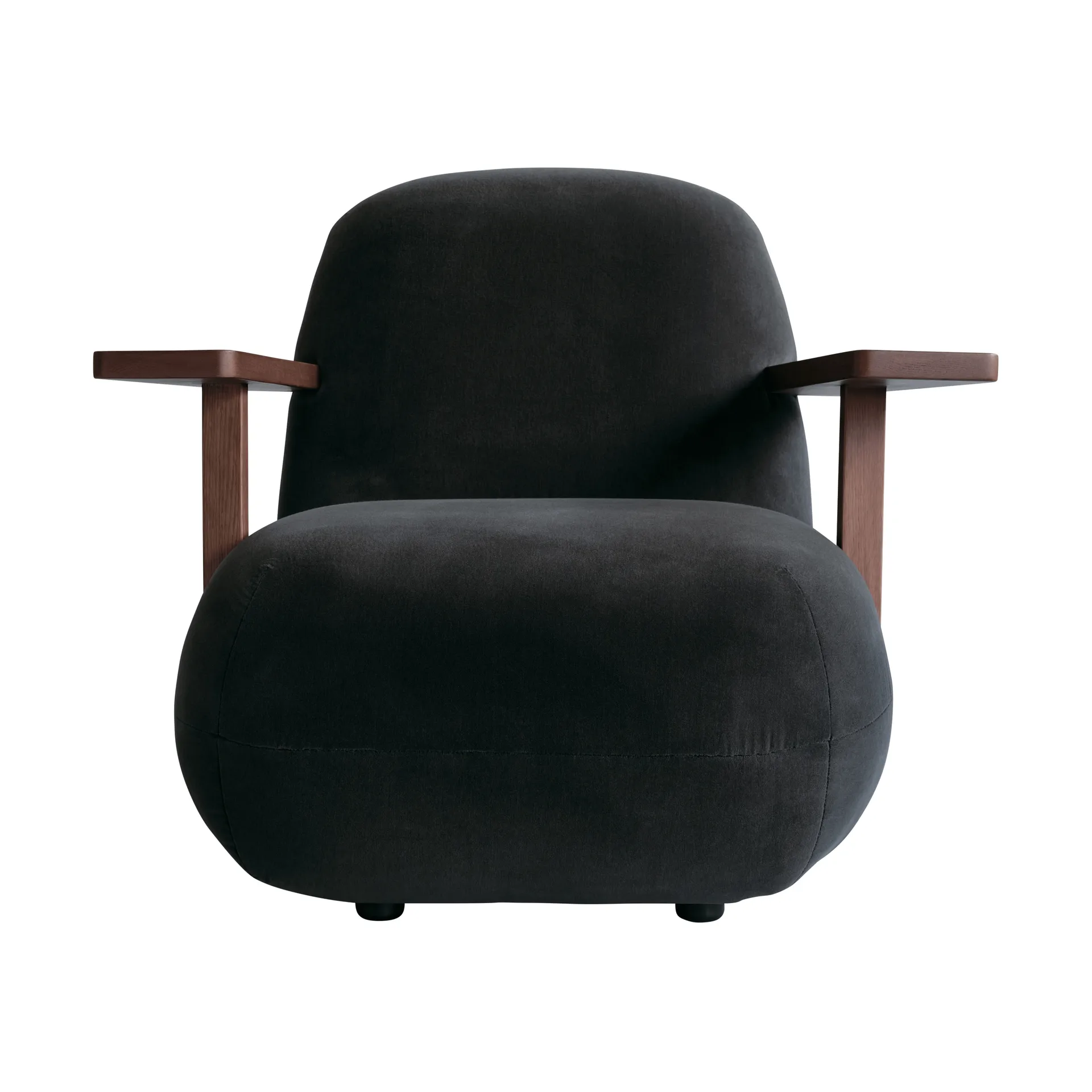 Toe chair lenestol med armlener, Classic brown oak-torv 101 Copenhagen